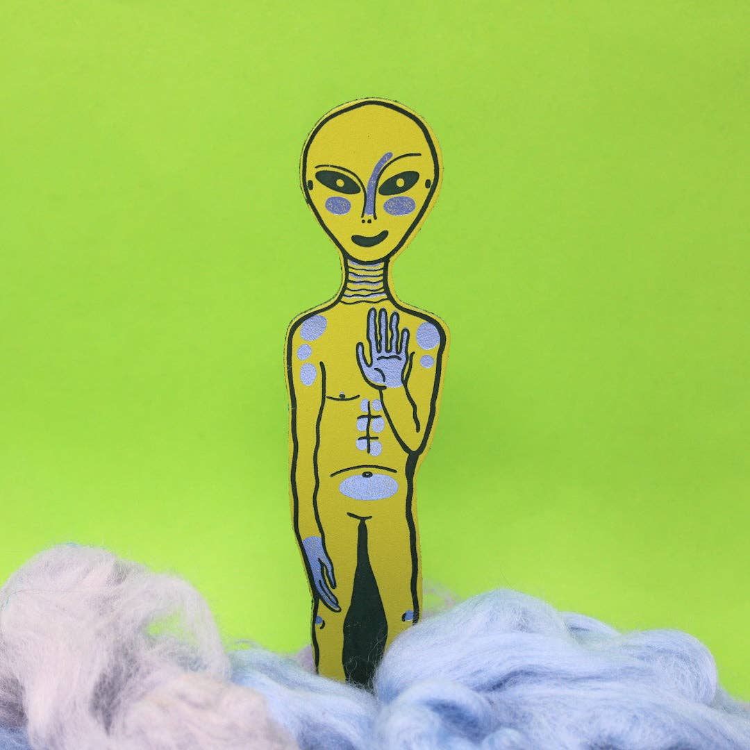 Alien Bookmark: Apple