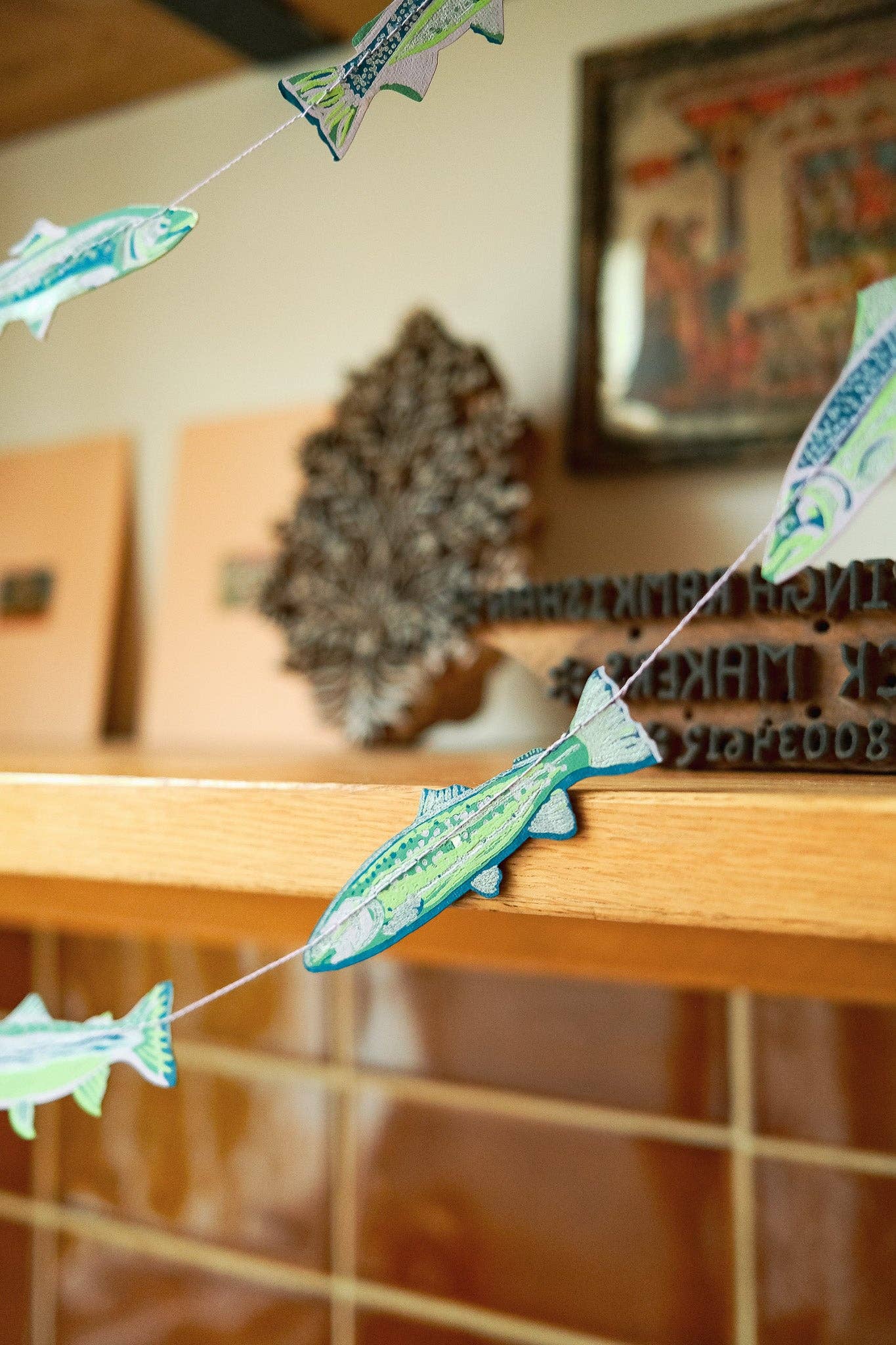 UK/EU: Tasty Anchovies Sewn Garland