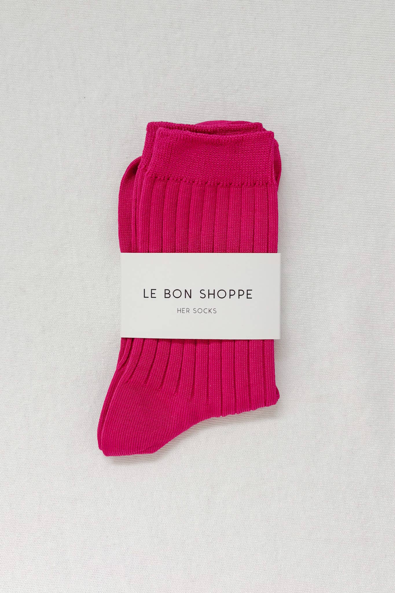 Her Socks - Mercerized Combed Cotton Rib: Peacock