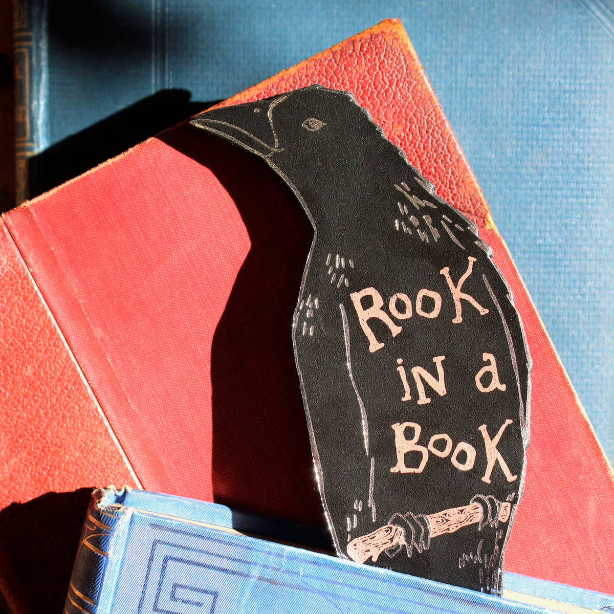Rook in a Book - Bookmark