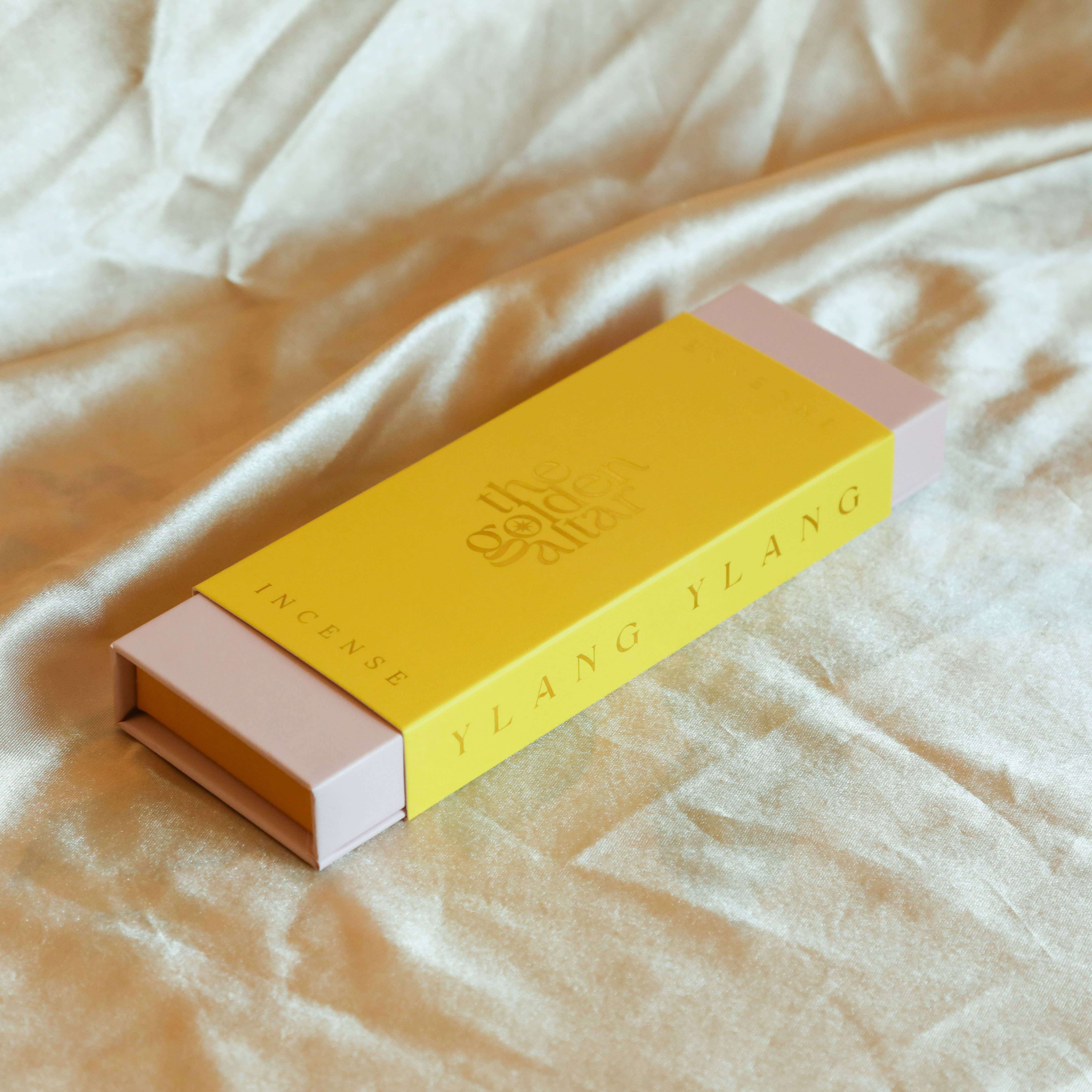 The Golden Altar Natural Incense Box -  Ylang Ylang