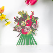Marigold Green Greeting Card