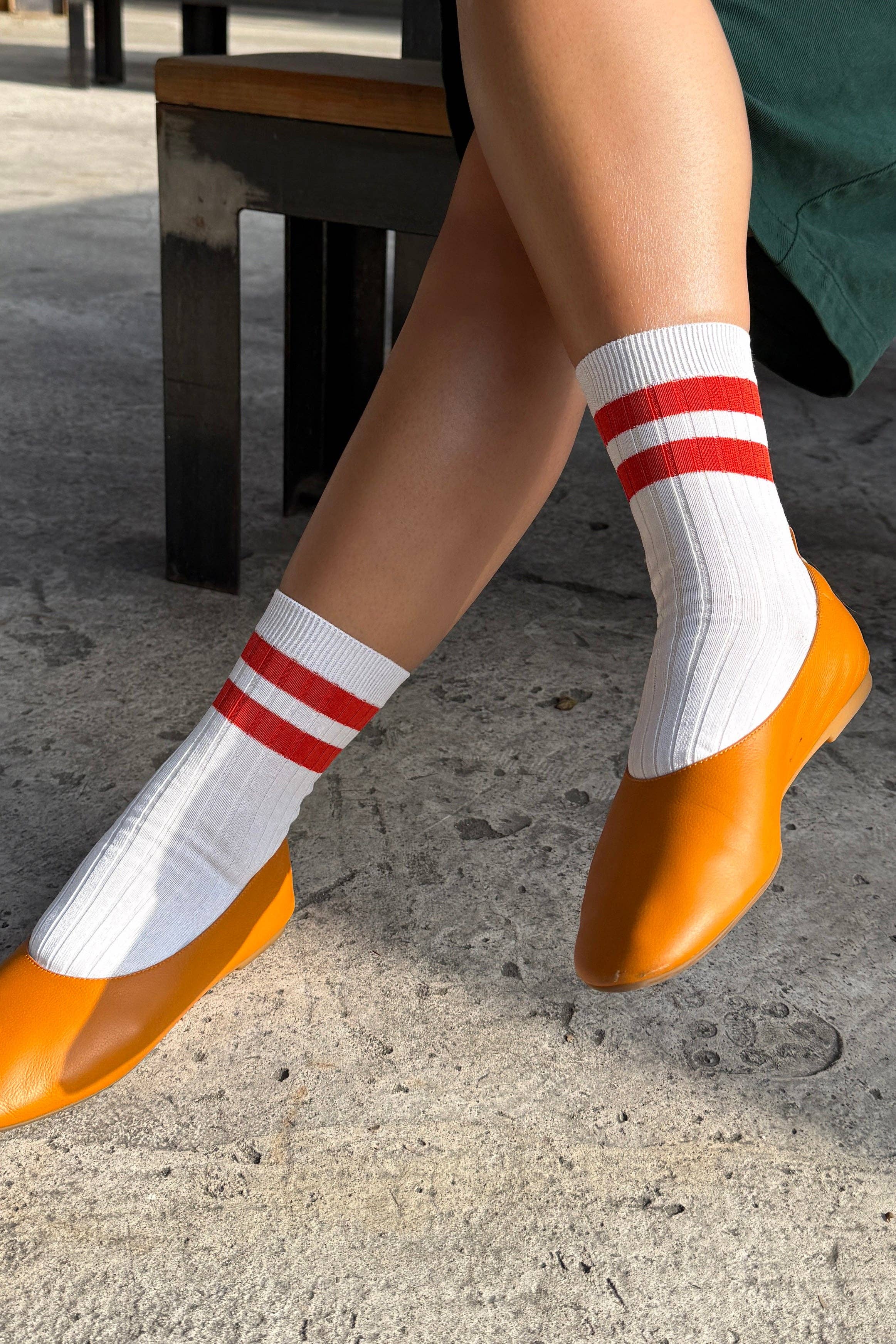 Her Varsity Socks stripe