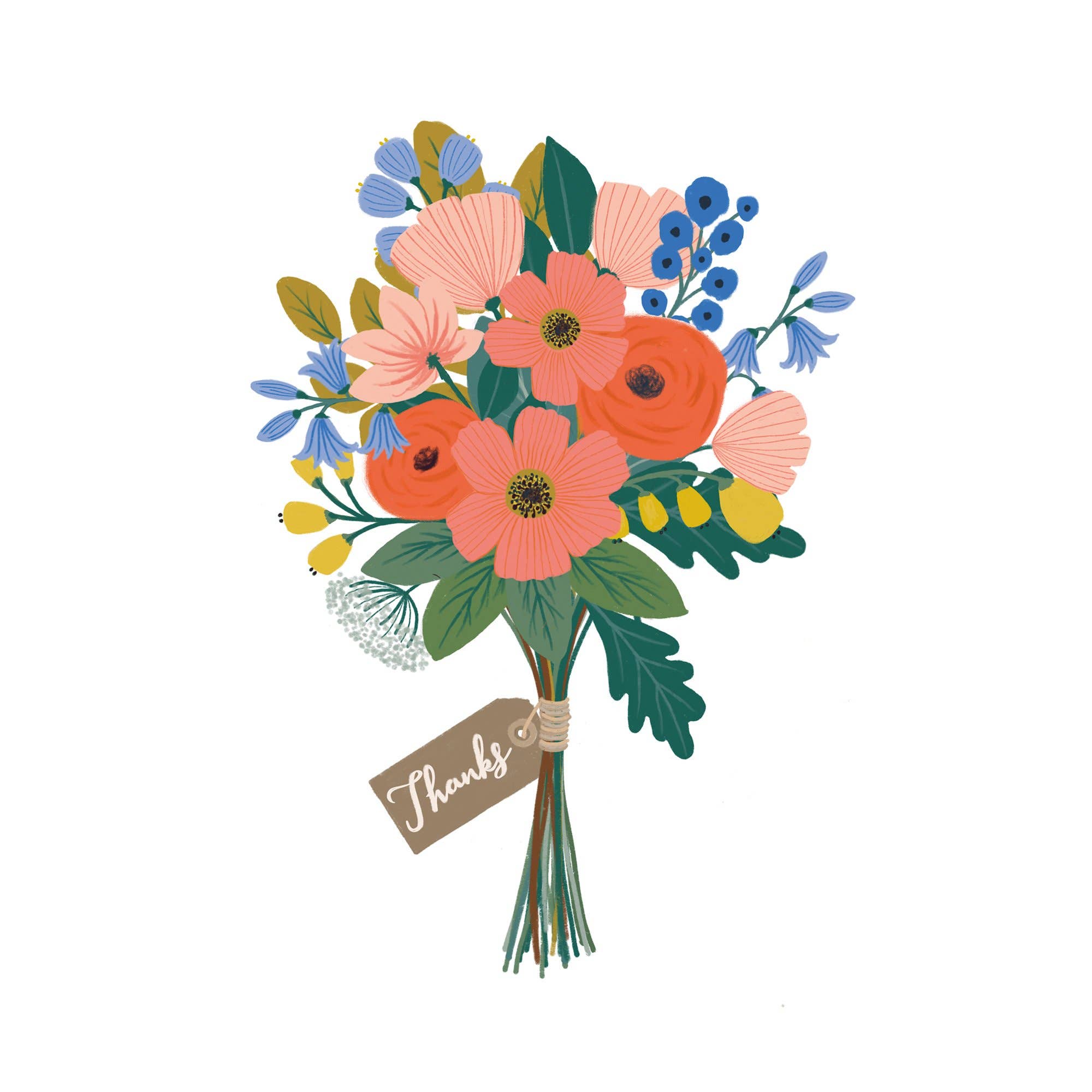 Thank You - Bunch of Flowers