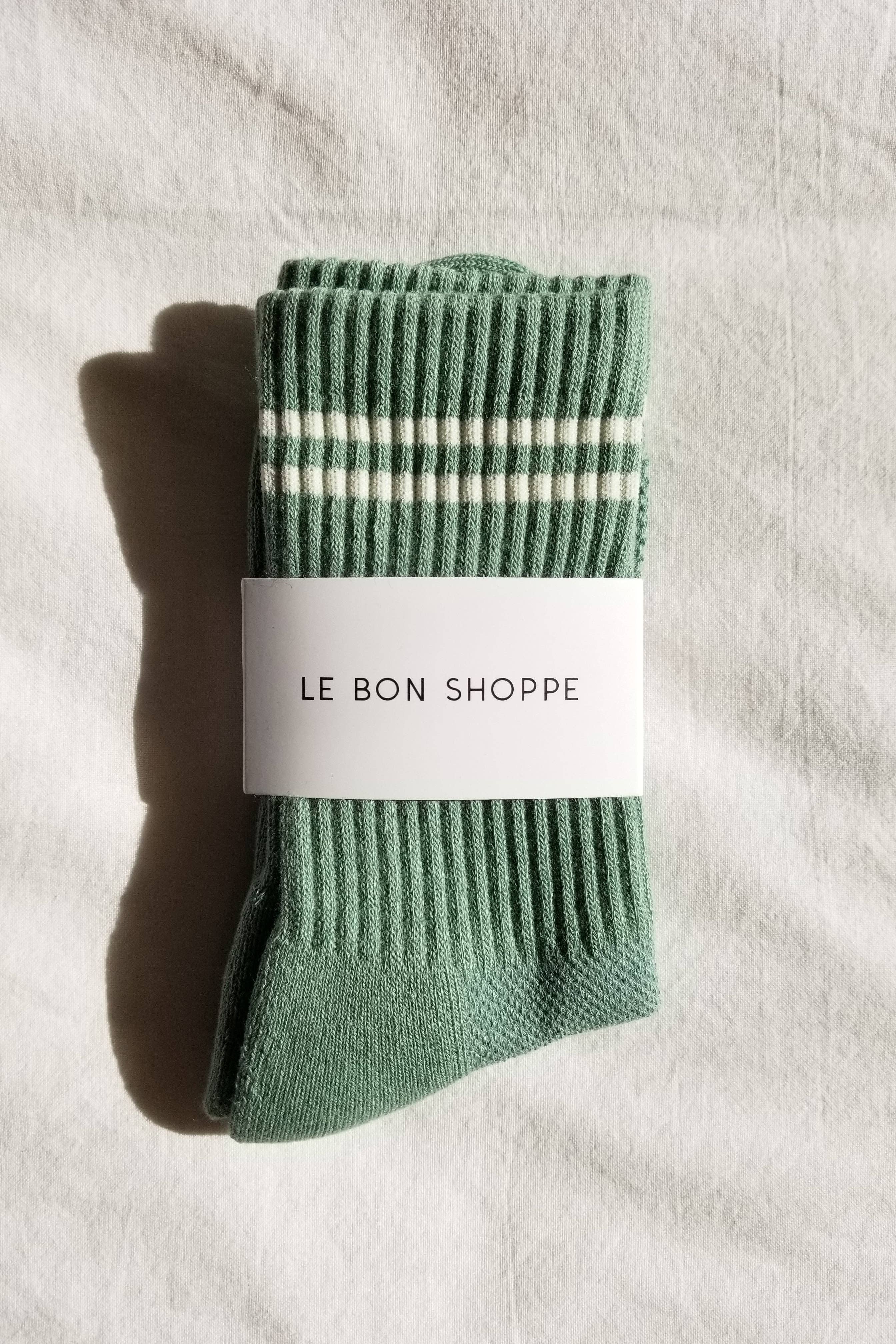 Boyfriend Socks: Parchment