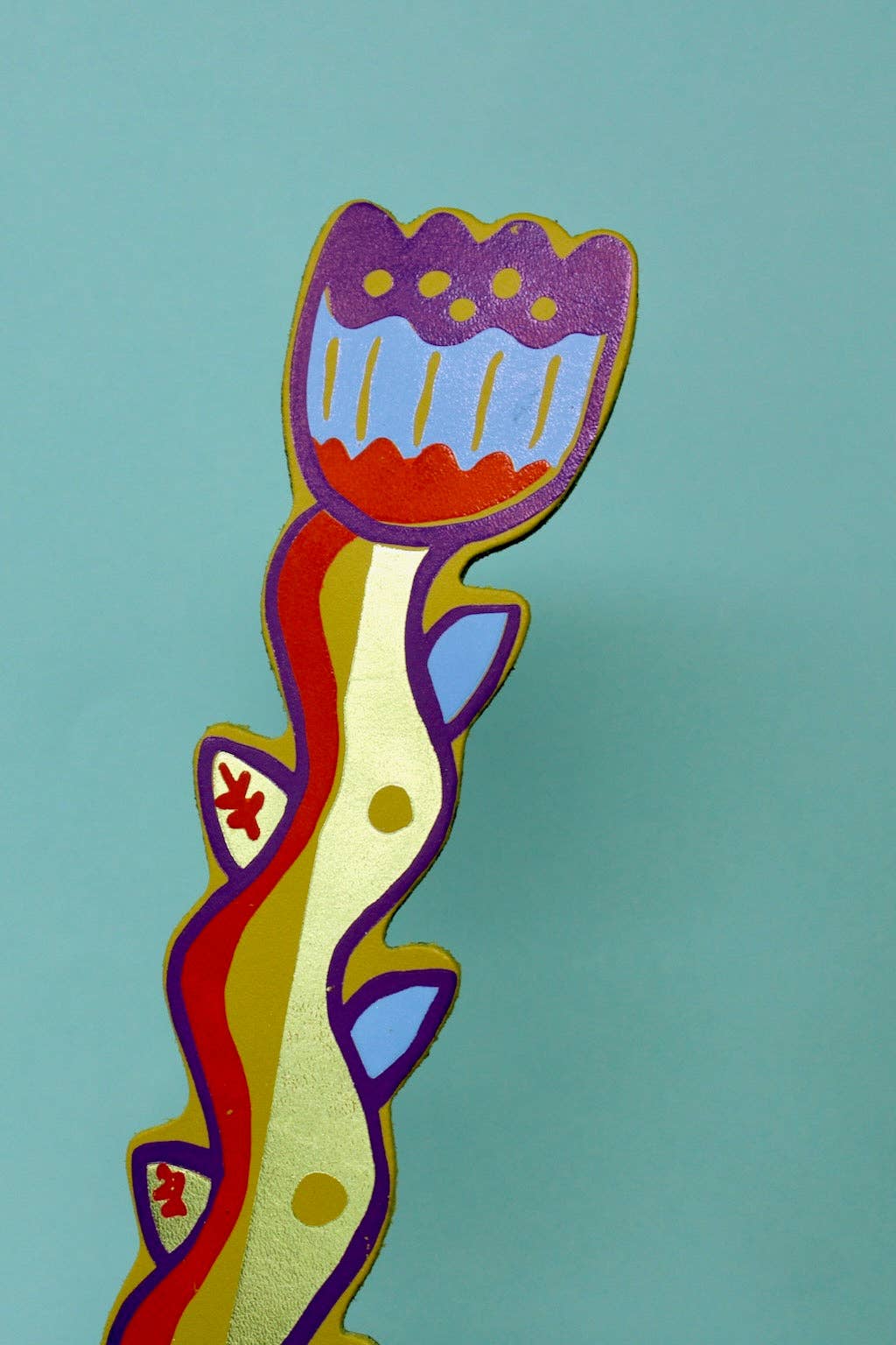 Tulip Bookmark: Lilac