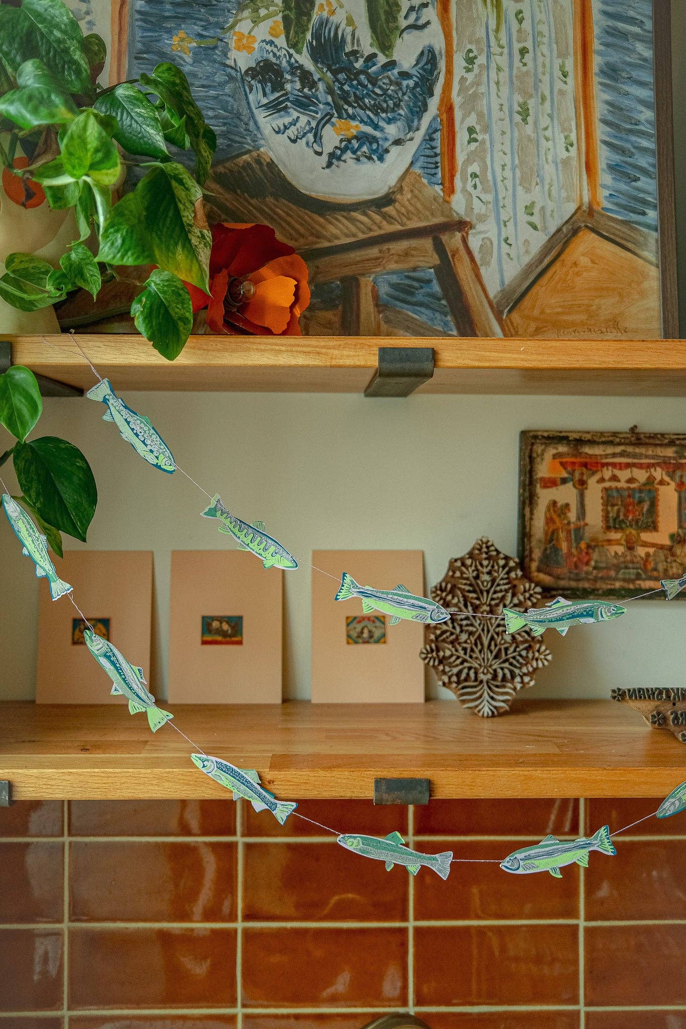 UK/EU: Tasty Anchovies Sewn Garland