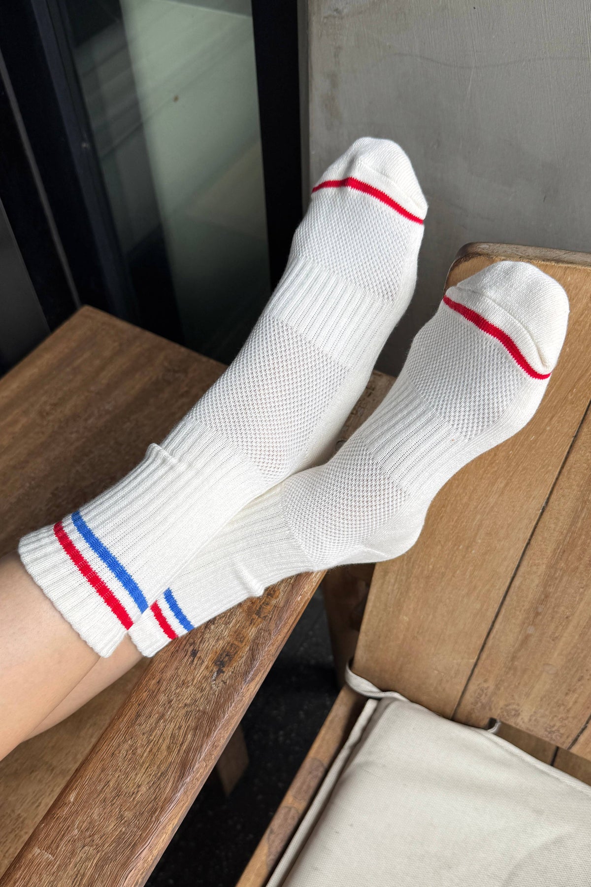 Boyfriend Socks : Cardinal