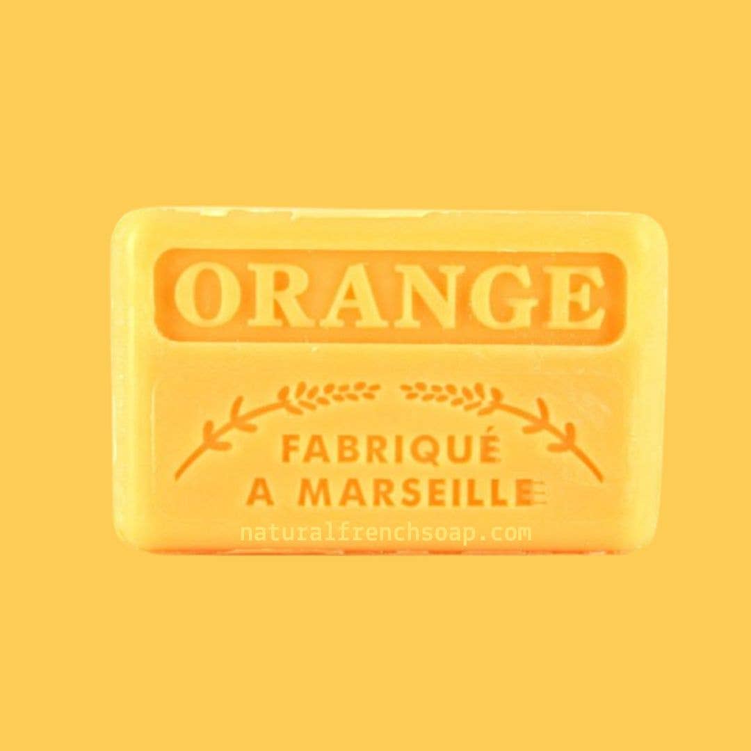 125g French Soap from Marseille, Orange Scent