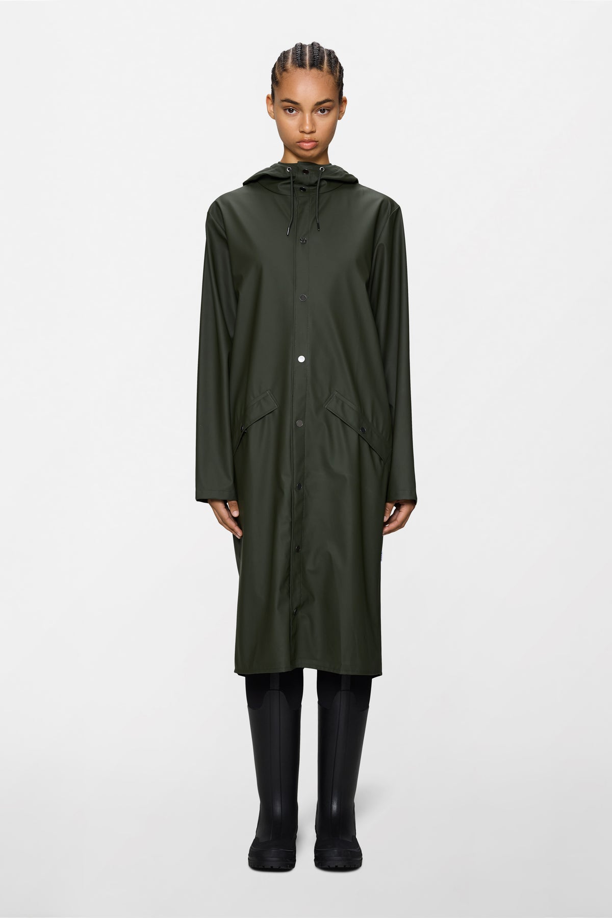 Longer Jacket W3 - Green Unisex