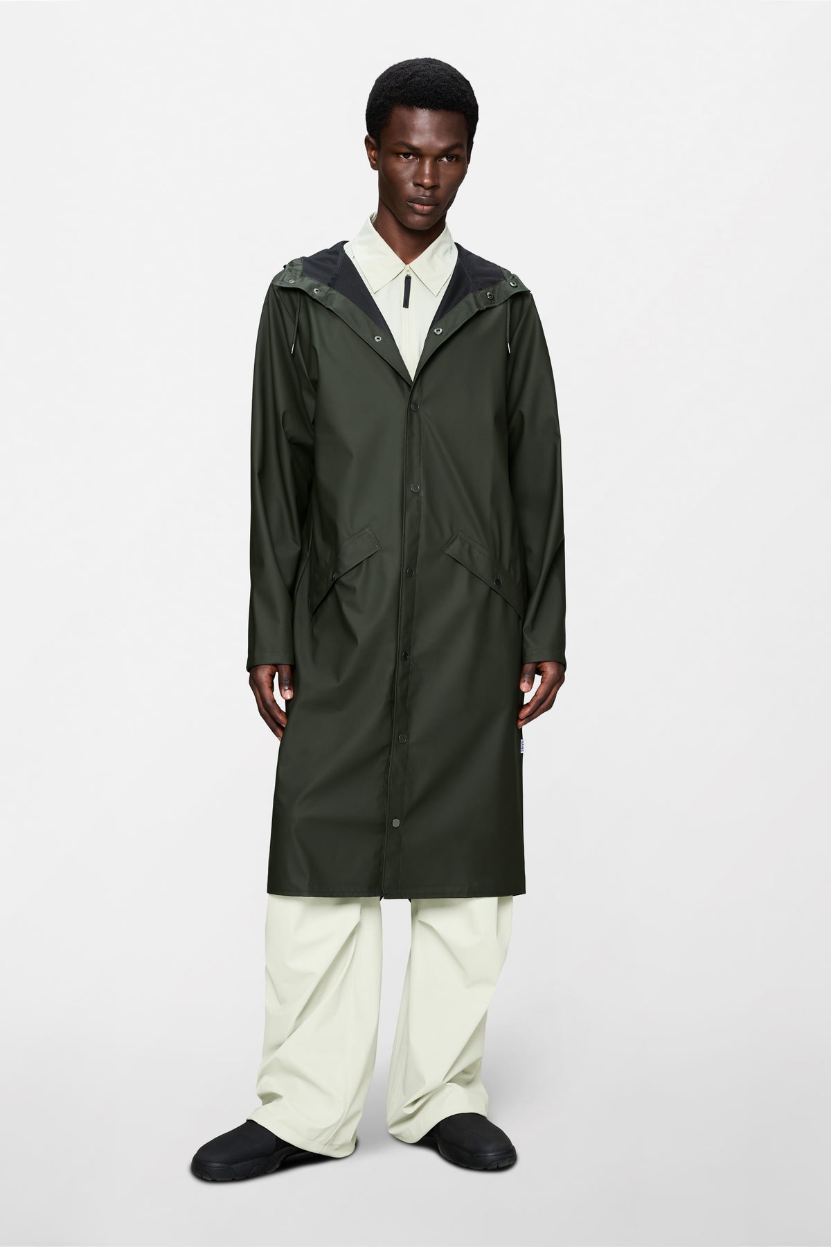 Longer Jacket W3 - Green Unisex
