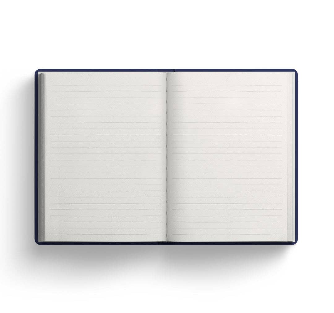 Design No.7 Gouache Floral Hardback Notebook (A5) (10579)