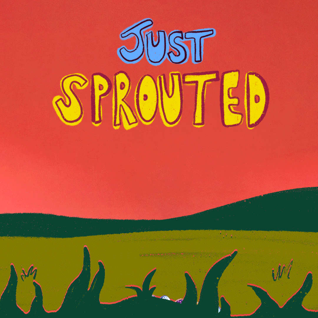 Mushroom Bookmark: Royal Blue