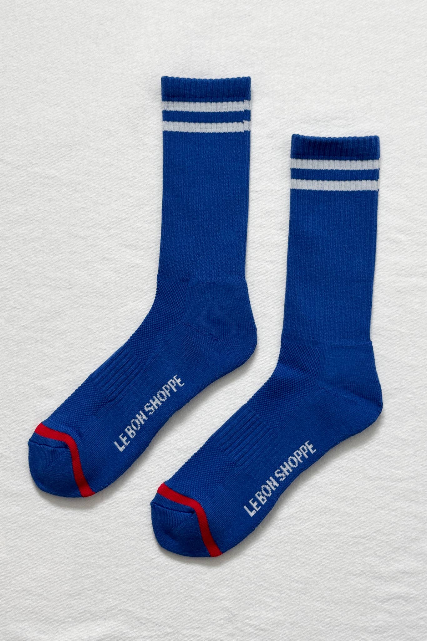 Extended Boyfriend Socks: Milk