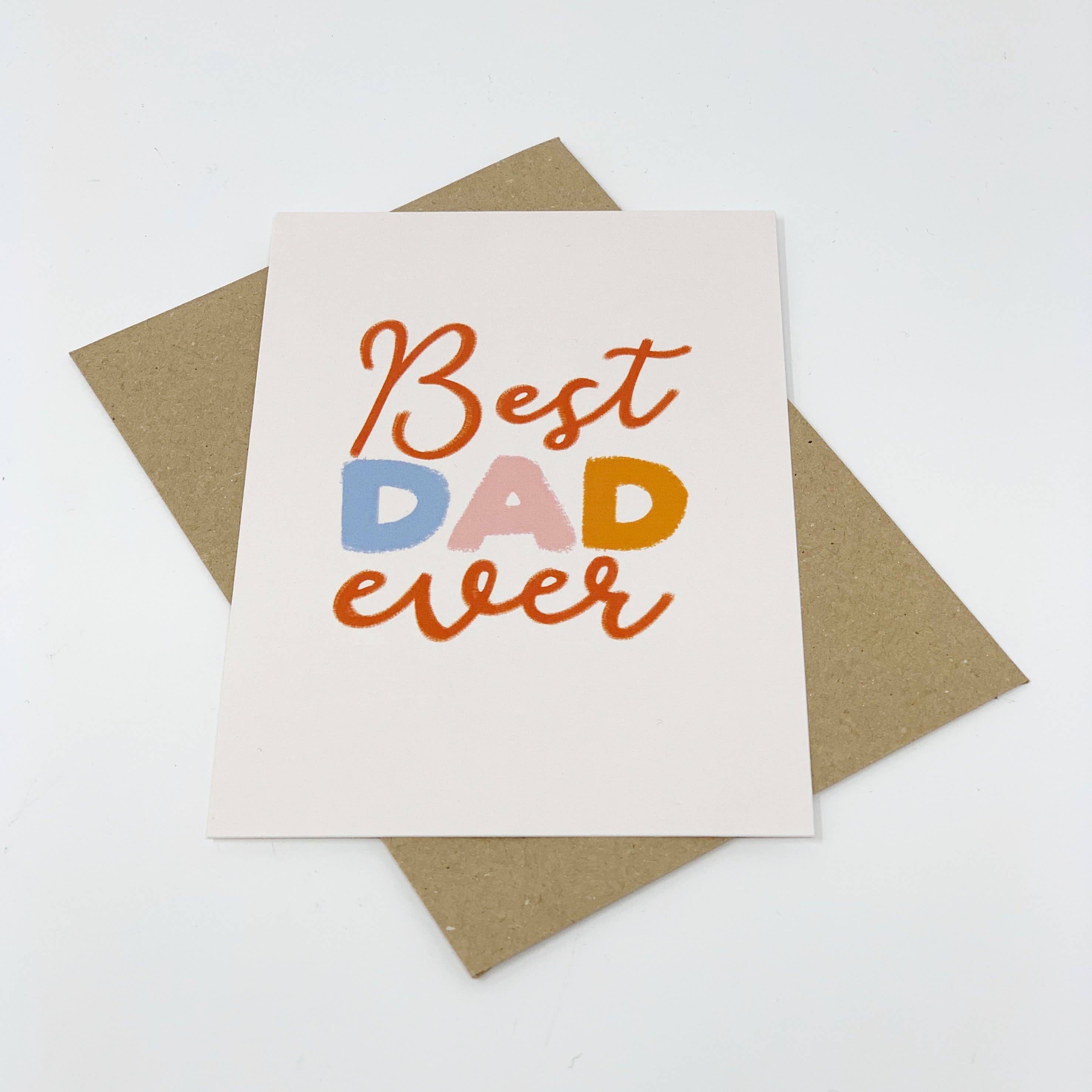 Best Dad Ever Card