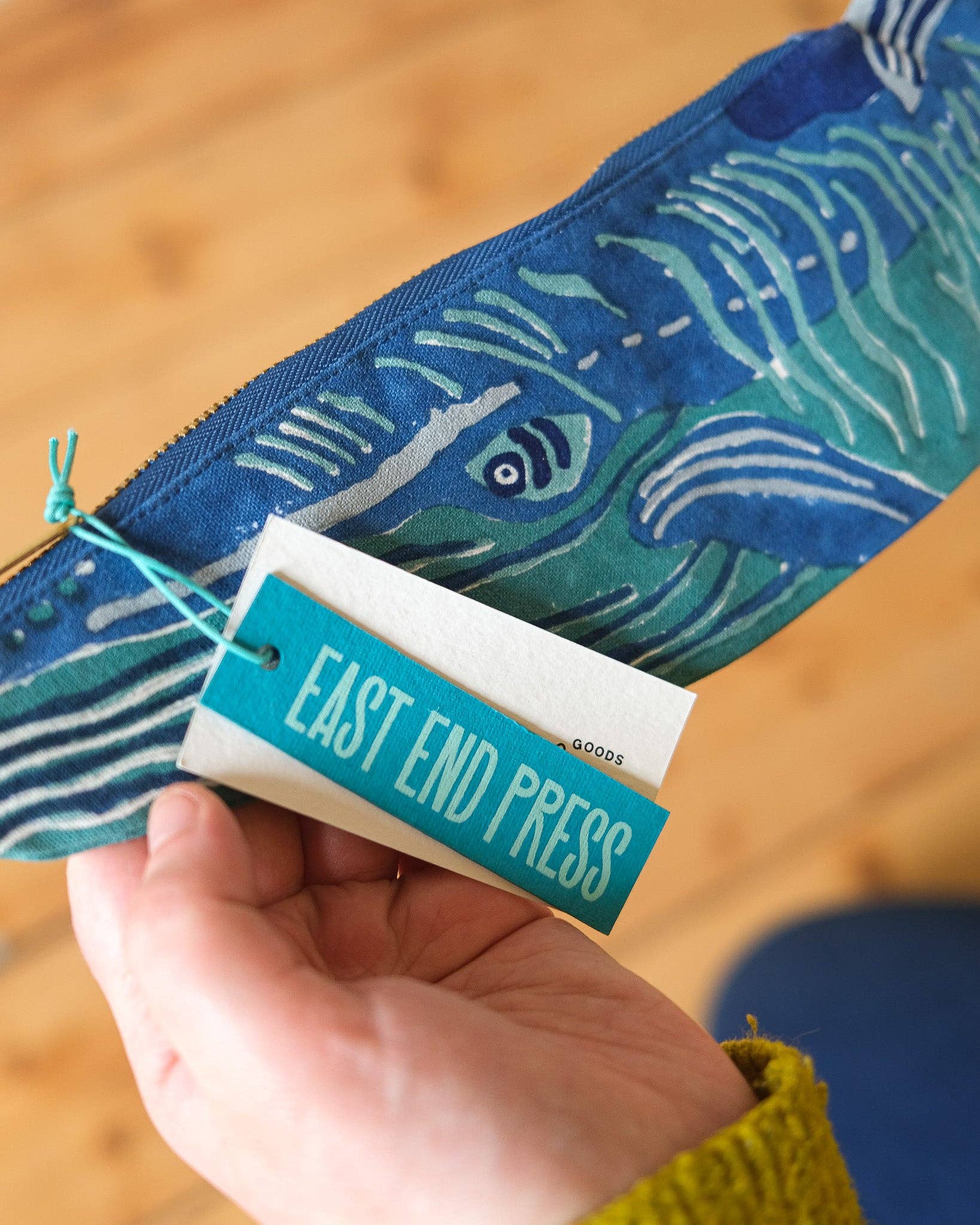 Whale Fabric Case