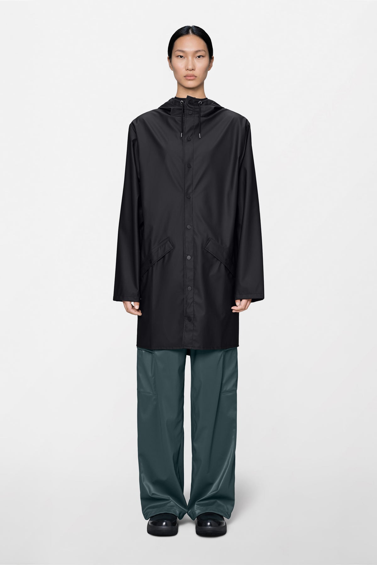 Long Jacket W3 - Black Unisex