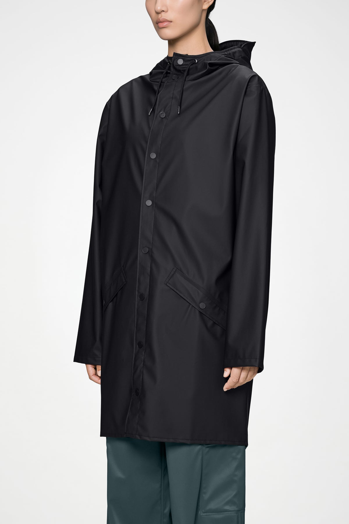 Long Jacket W3 - Black Unisex