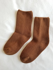 Cloud Socks: Sepia