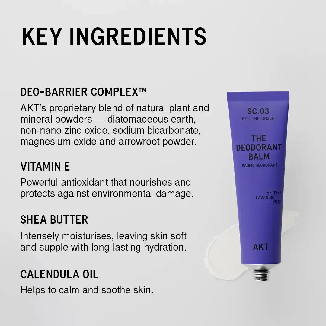The Deodorant Balm SC.03 The Onsen - Aluminum-Free & Vegan