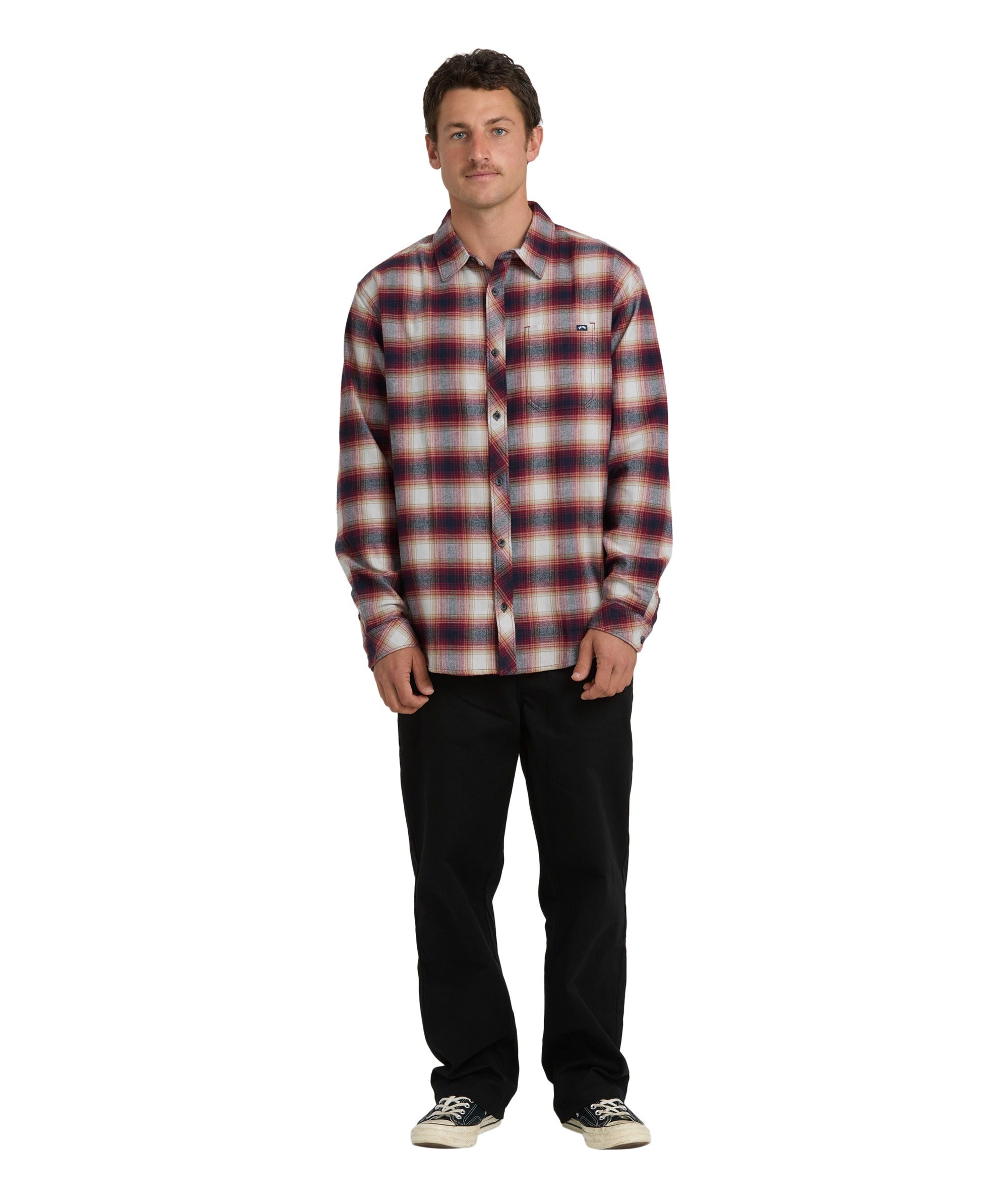 COASTLINE FLANNEL - PLUM