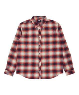 COASTLINE FLANNEL - PLUM