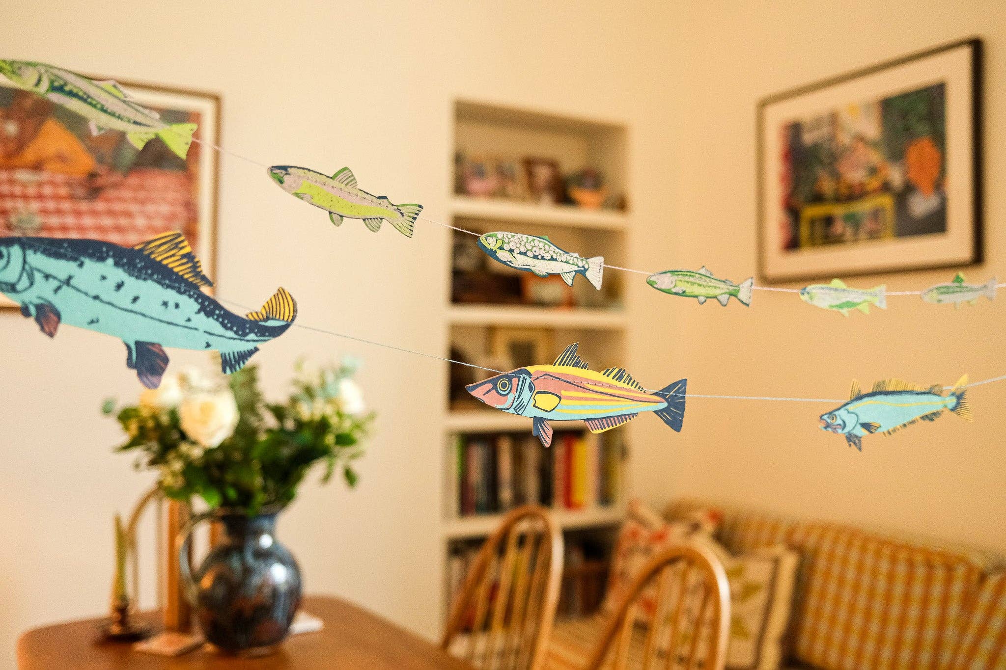 UK/EU: Tasty Anchovies Sewn Garland