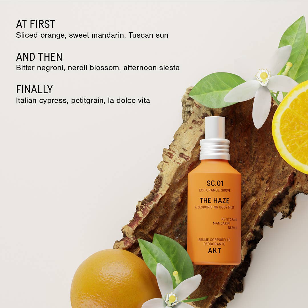 The Haze Deodorising Body Mist SC.01 Orange Grove