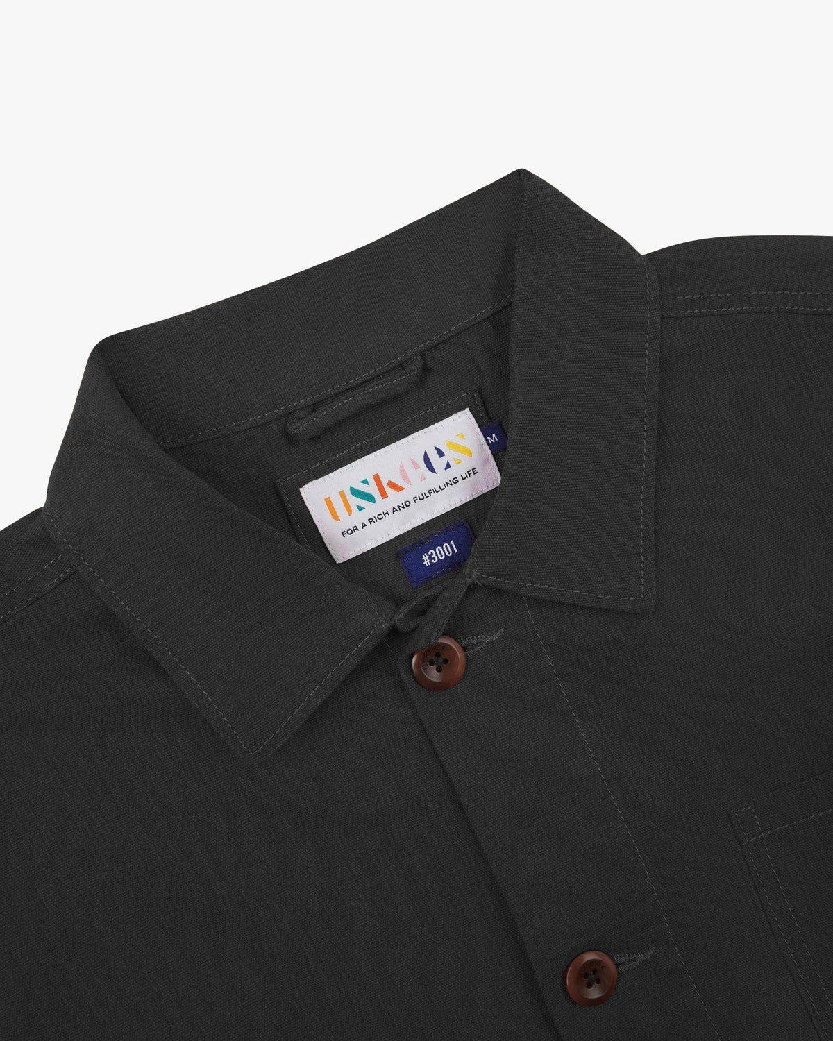3001 Overshirt - Charcoal
