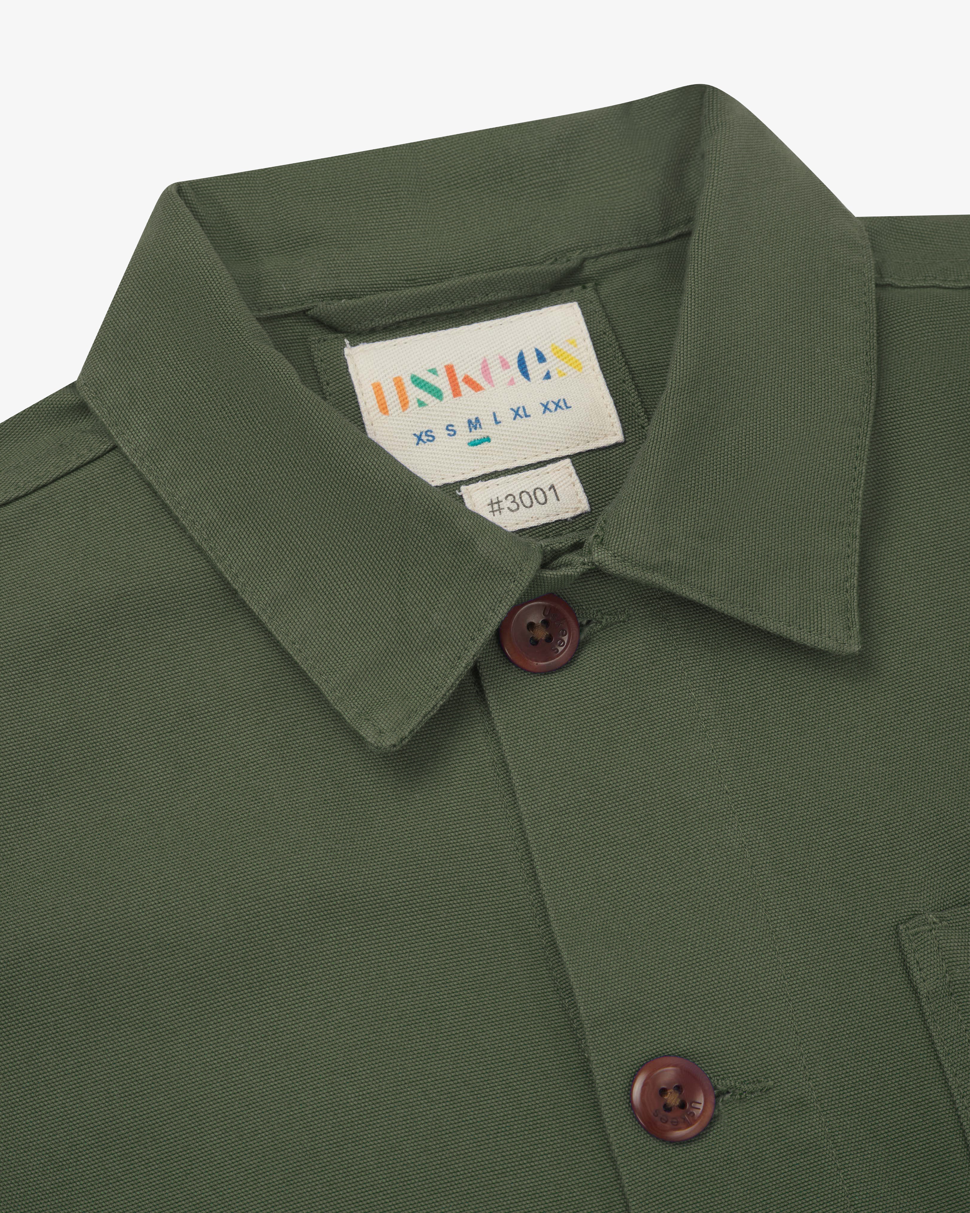 3001 Buttoned Overshirt - Corriander