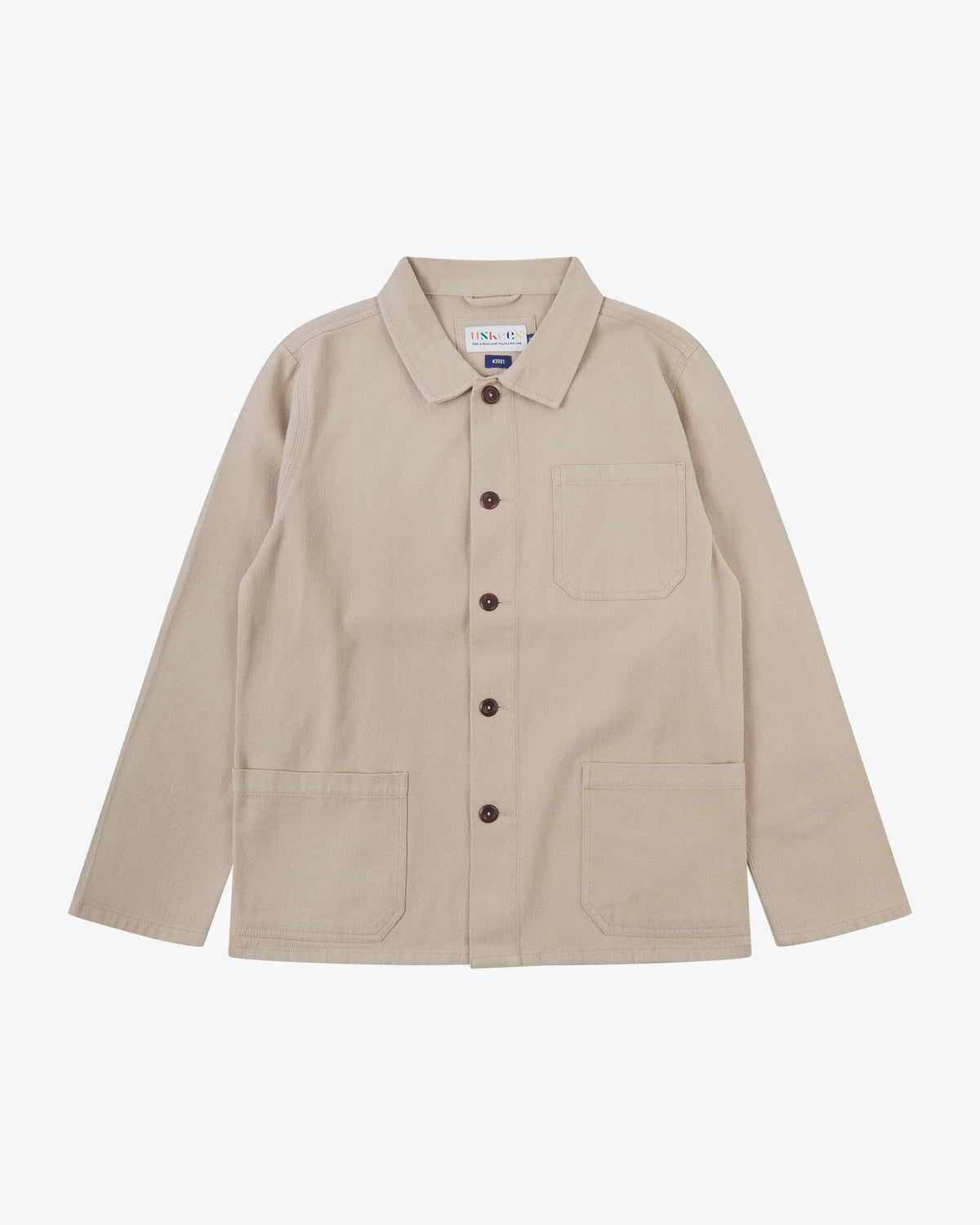 3001 Drill Overshirt - Oatmeal