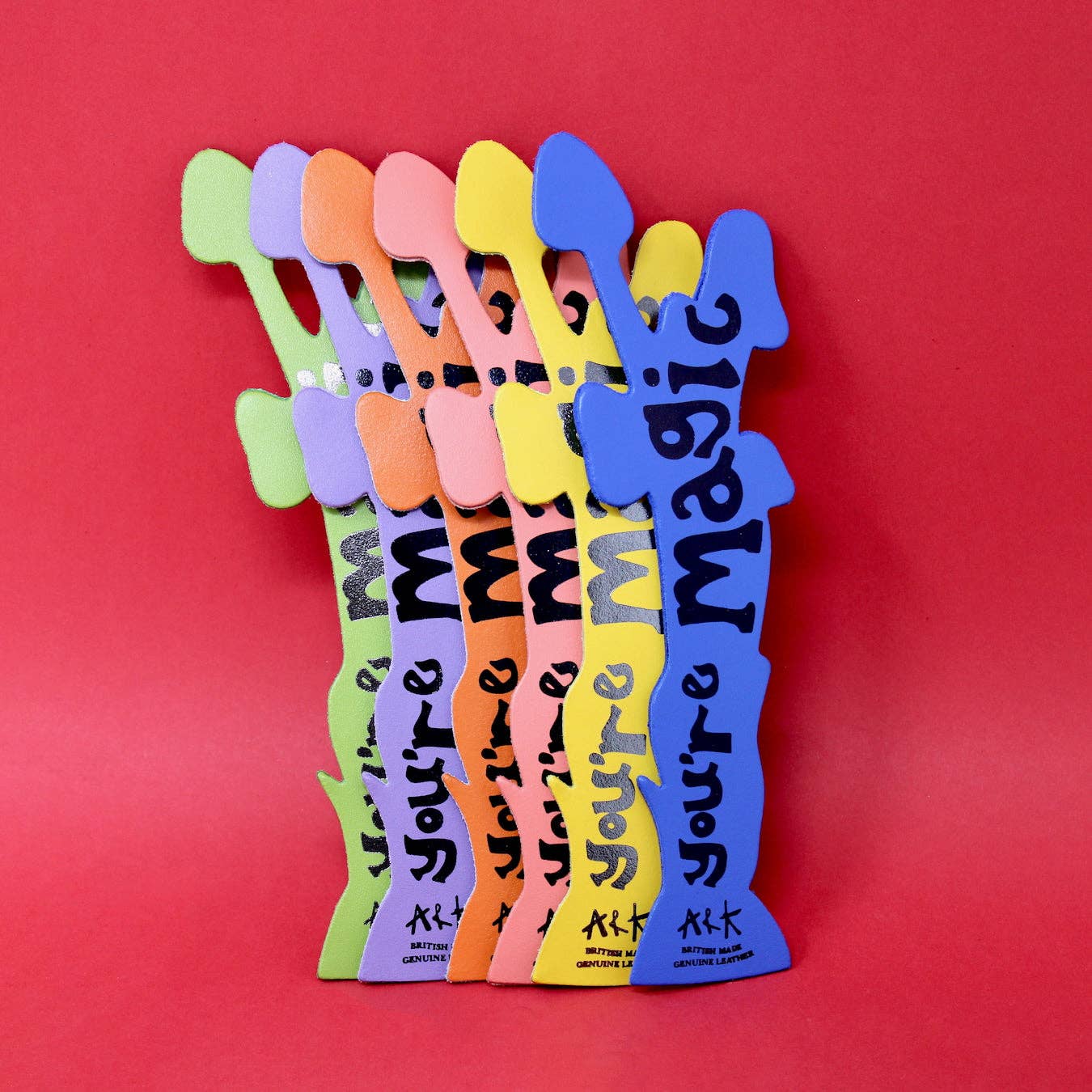 Mushroom Bookmark: Royal Blue