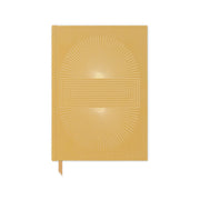 Designworks Ink Suedette Journal - Ochre - Radiant Sun Block