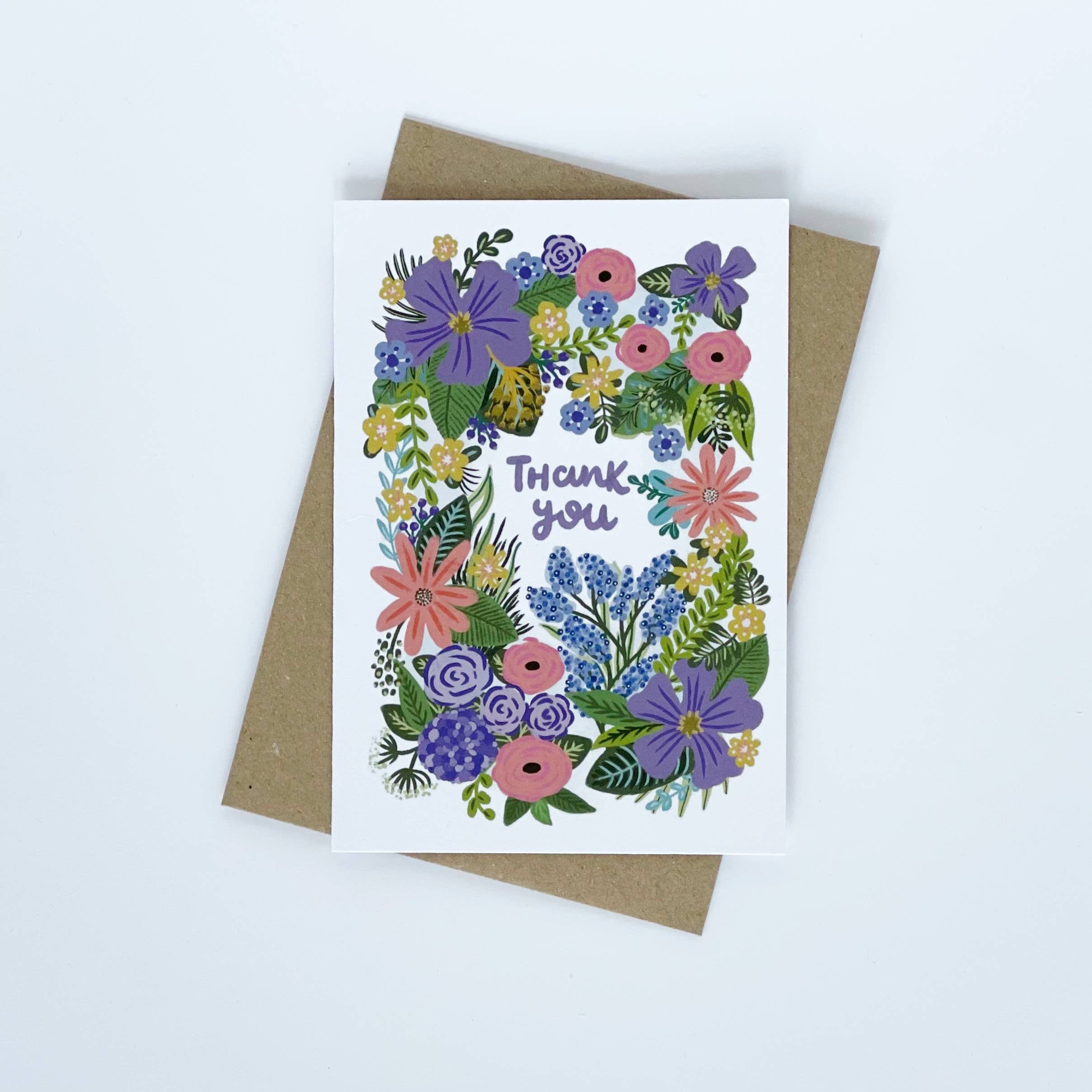 Thank You - Lilac Flowers