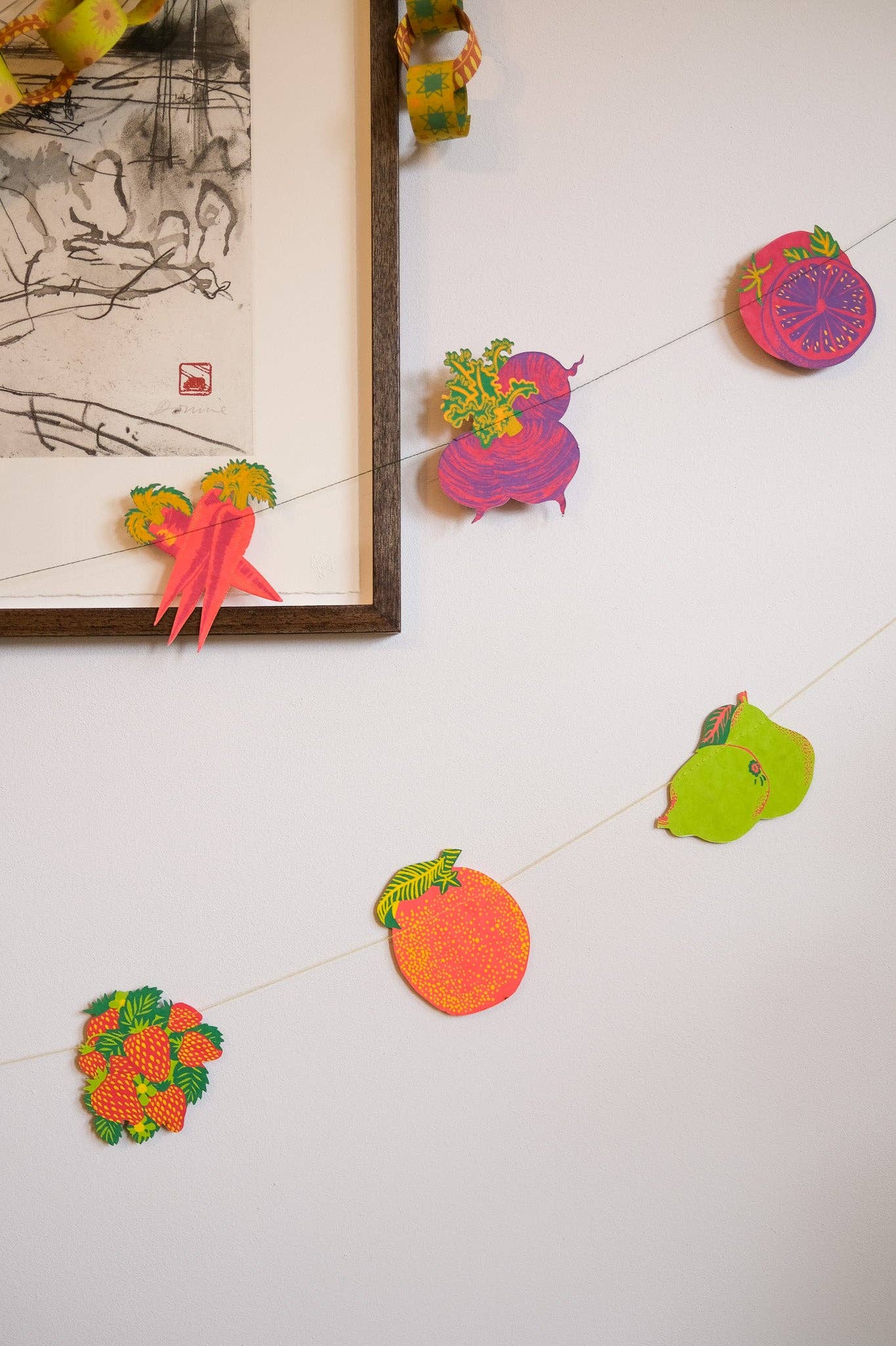 UK/EU: Vegetable Sewn Garland