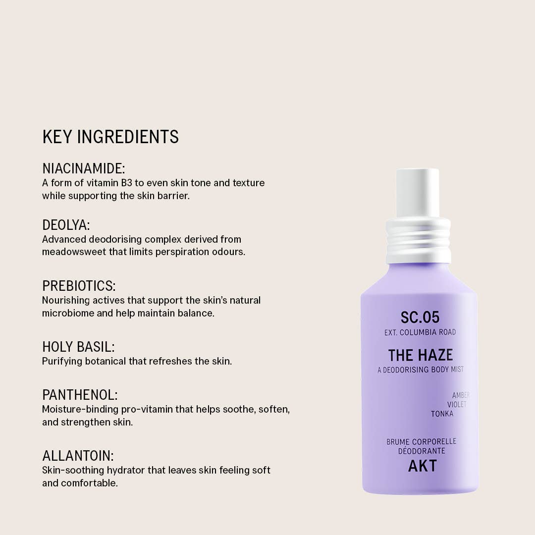 The Haze Deodorising Body Mist SC.05 Columbia Road