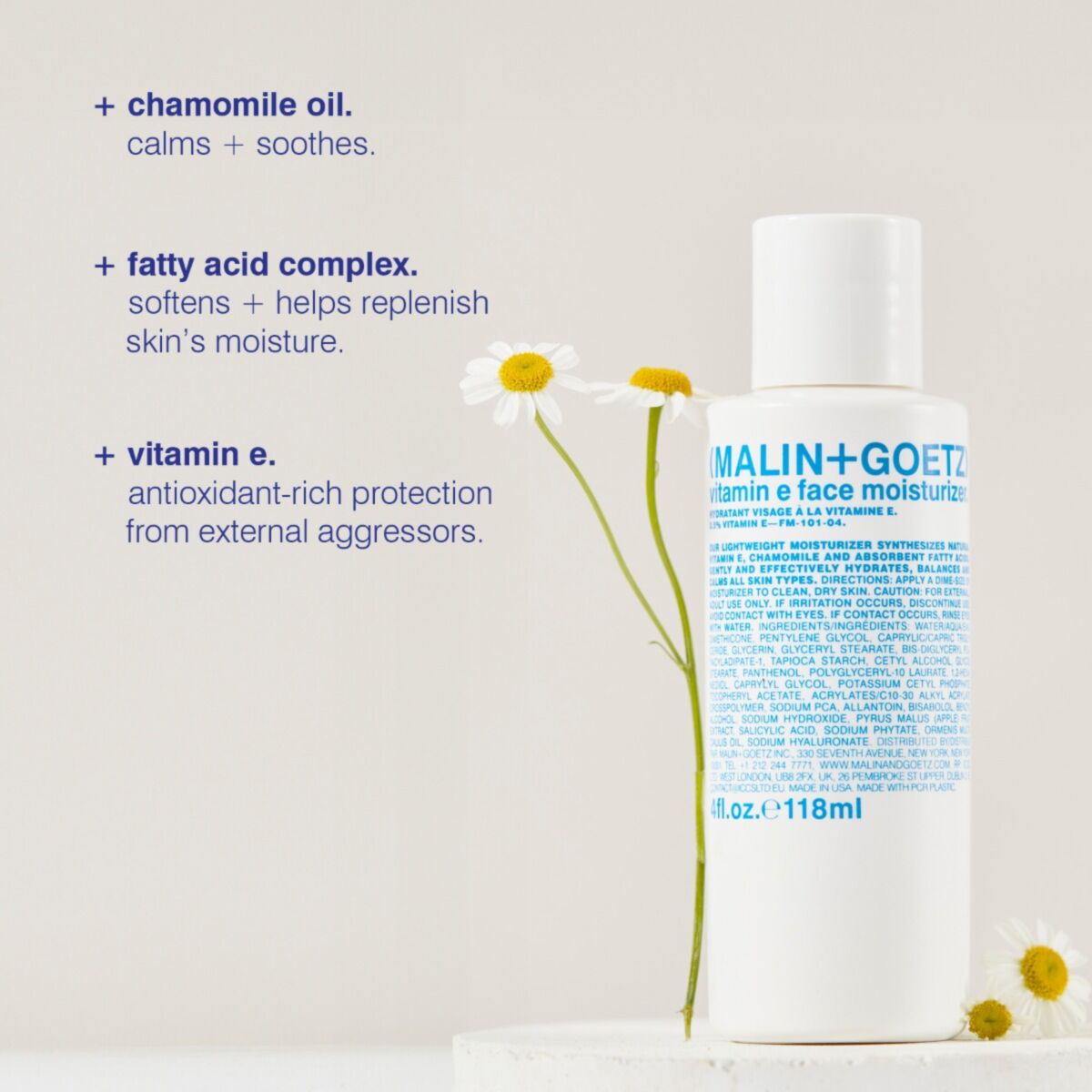 VITAMIN E FACE MOISTURISER 4 FL.OZ