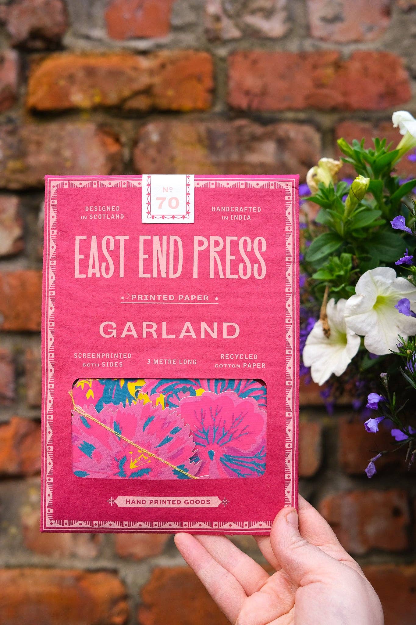 UK/EU: Summer Garden Sewn Garland