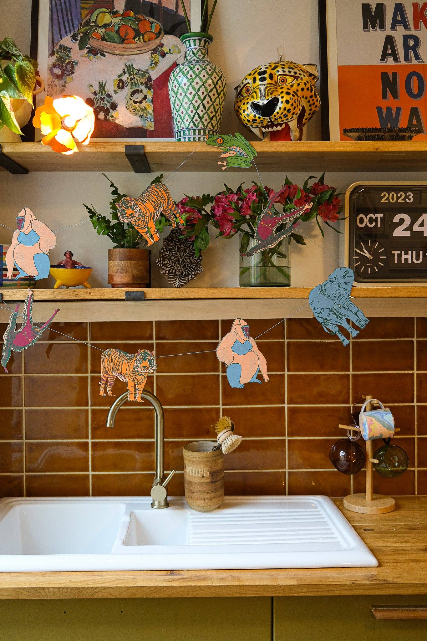 UK/EU: Jungle Sewn Garland