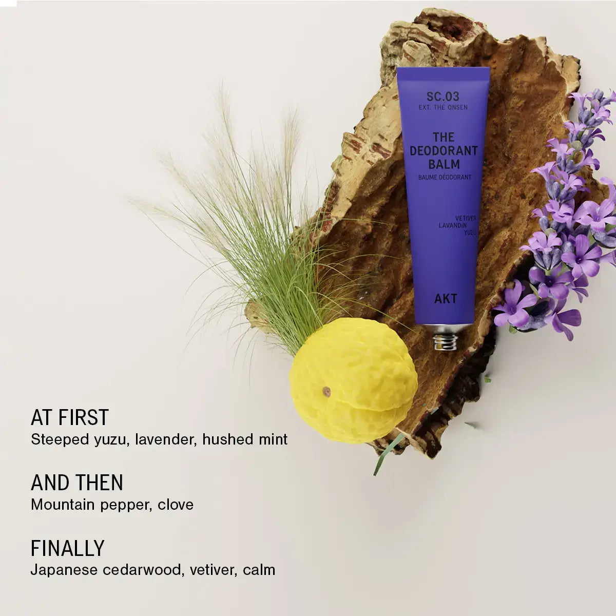 The Deodorant Balm SC.03 The Onsen - Aluminum-Free & Vegan