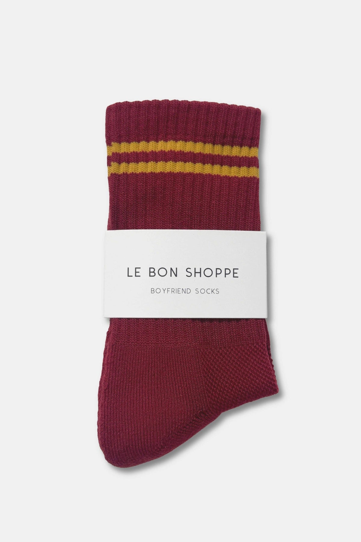 Boyfriend Socks : Cardinal