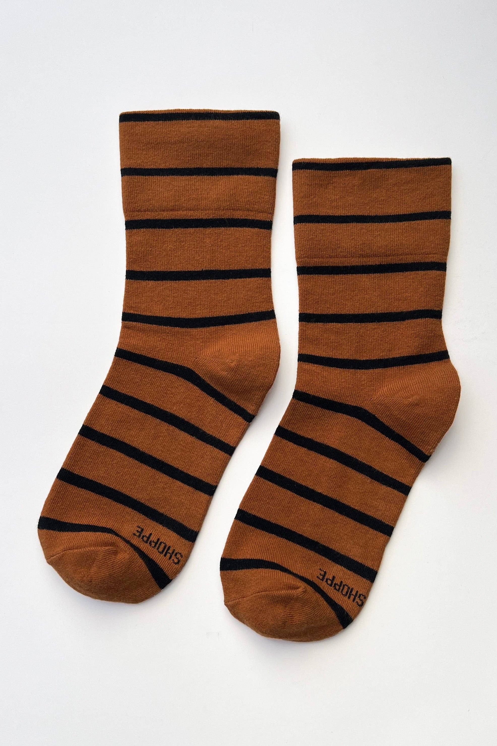 Wally Socks: Mocha