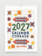 Calendr Cymraeg Welsh Language Wall Calendar 2027