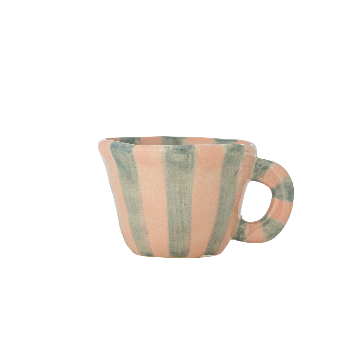 Nini Cup - Pink and Grey Stripe