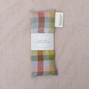 Multi-Use Lavender Eye Pillow | Linen Aurora Check