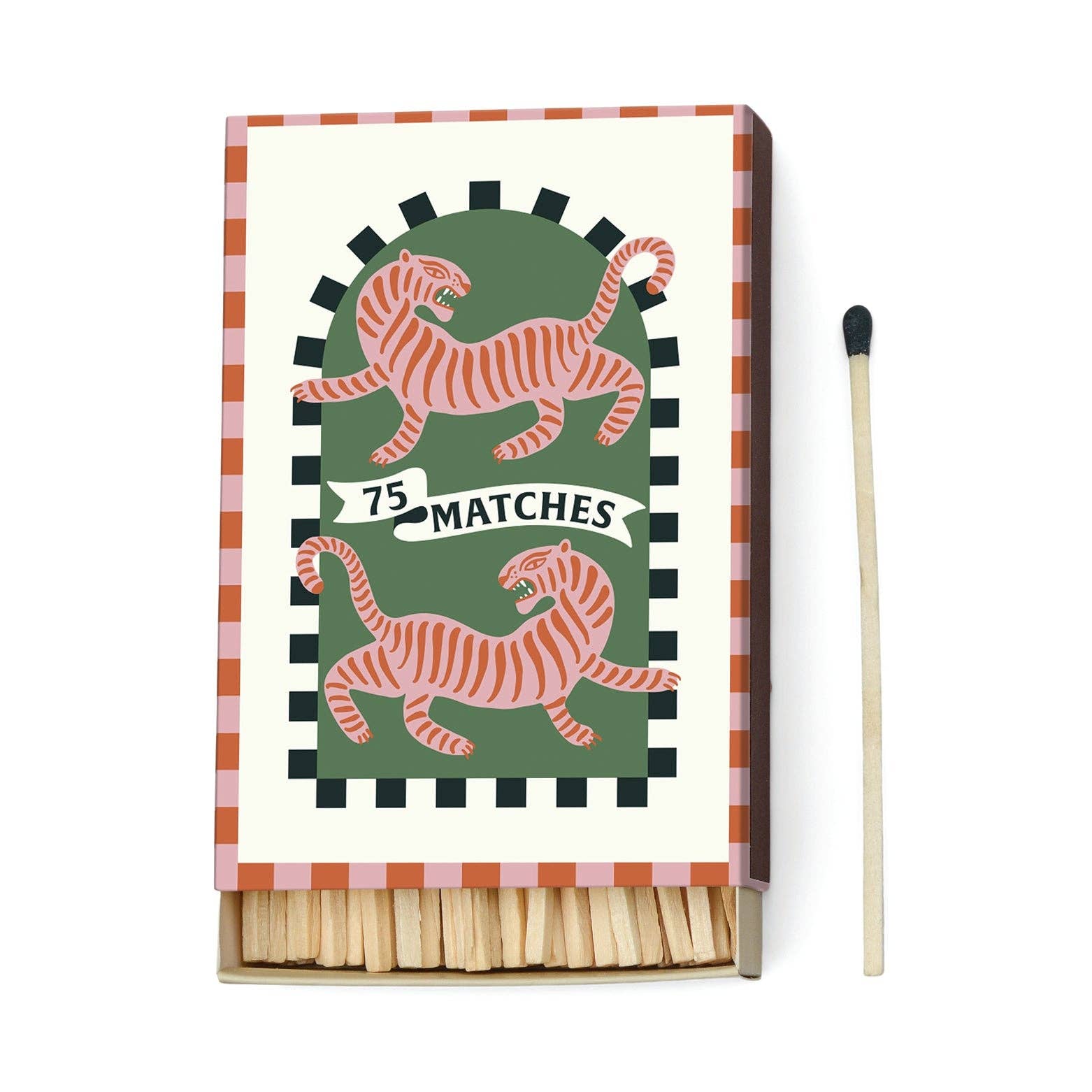 Paddywax A Dopo Boxed Matches "Tiger" - 75 matches