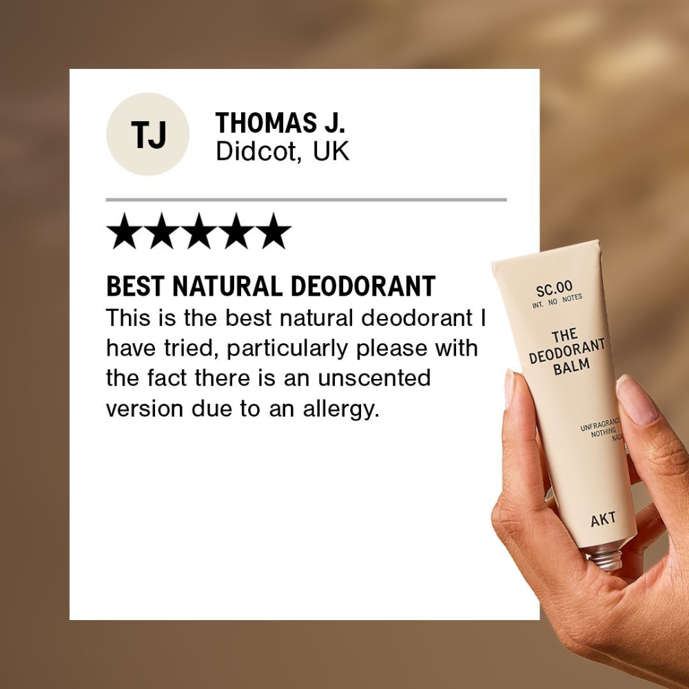 The Deodorant Balm SC.00 Fragrance - Free For Sensitive Skin