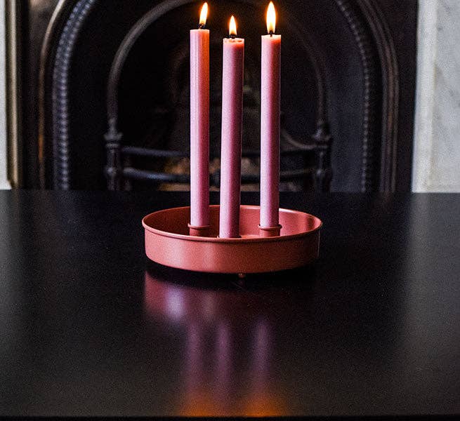 Old Rose Eco Dinner Candles - Each