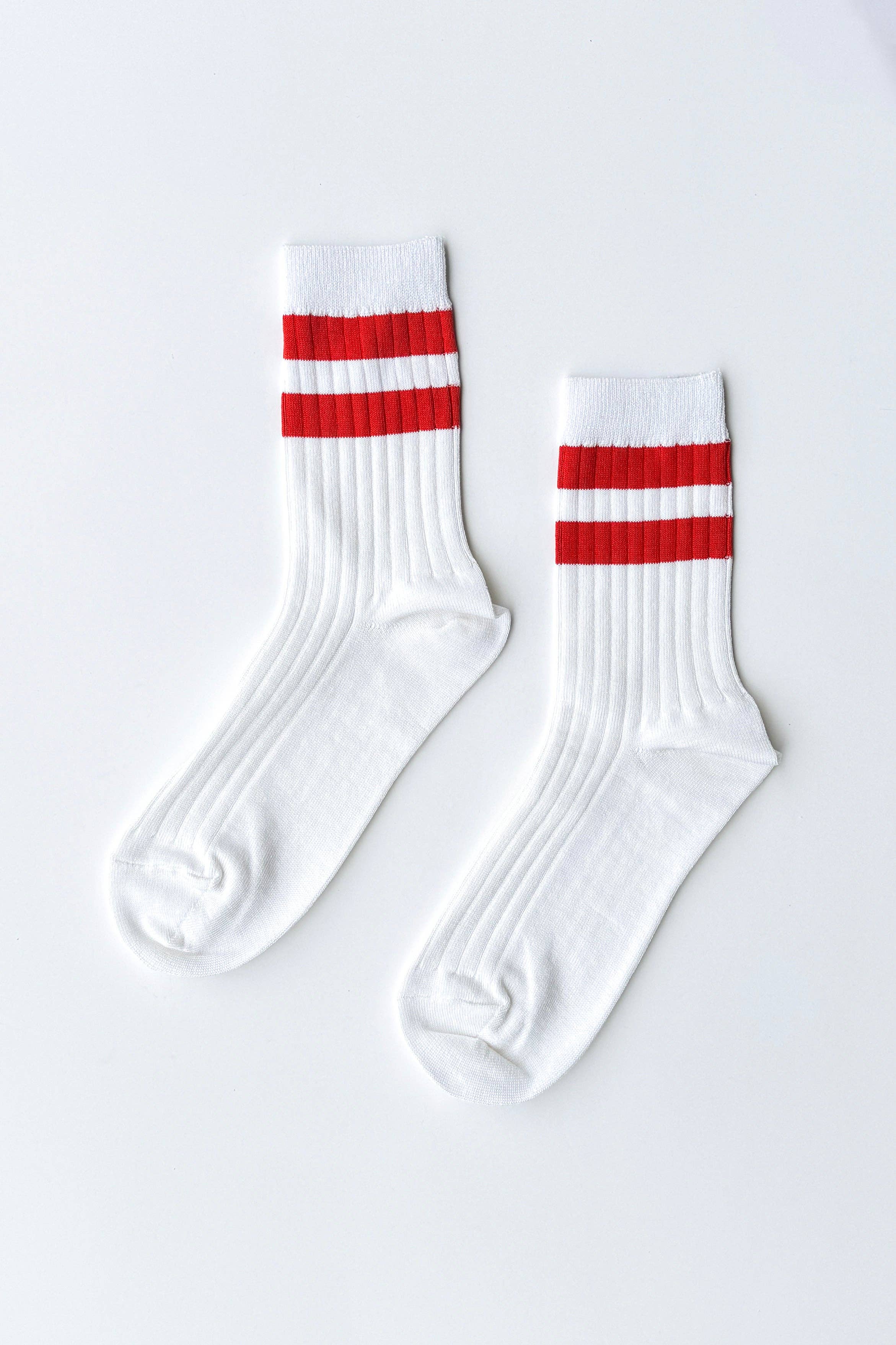 Her Varsity Socks: Rose