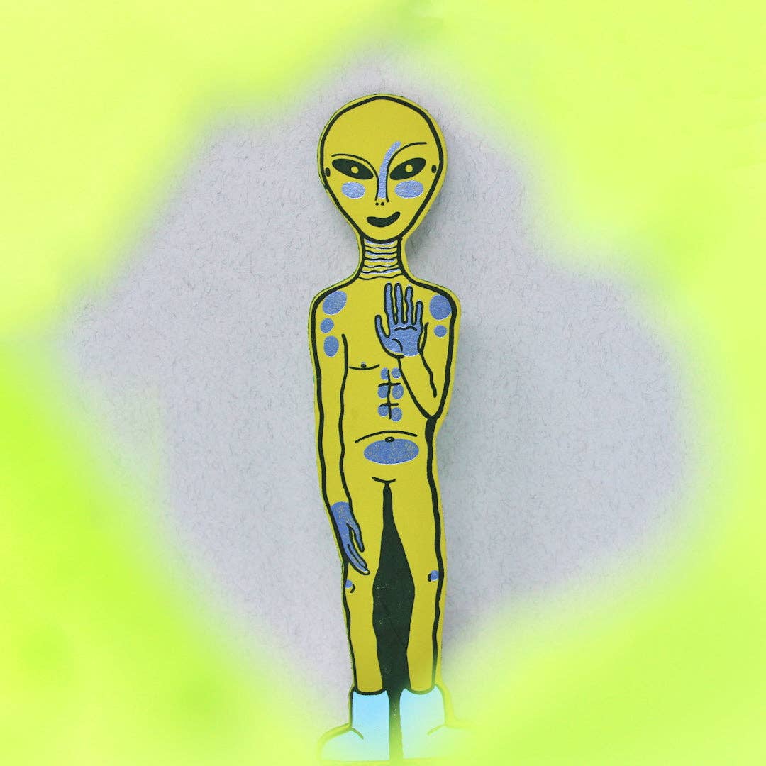 Alien Bookmark: Apple